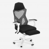 Futuristisches Design Gaming Stuhl ergonomisch atmungsaktiv Fußstütze Gordian Plus Lagerbestand