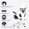 Futuristisches Design Gaming Stuhl ergonomisch atmungsaktiv Fußstütze Gordian Plus Rabatte