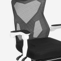 Futuristisches Design Gaming Stuhl ergonomisch atmungsaktiv Fußstütze Gordian Plus Maße