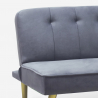 2 Sitzer clic clac Schlafsofa modernes Design Samtstoff Pulchra Katalog