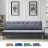 2 Sitzer clic clac Schlafsofa modernes Design Samtstoff Pulchra Aktion