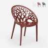 Stuhl im modernen Design aus Polypropylen für Küche Bar Restaurant Außenbereich Fragus Aktion