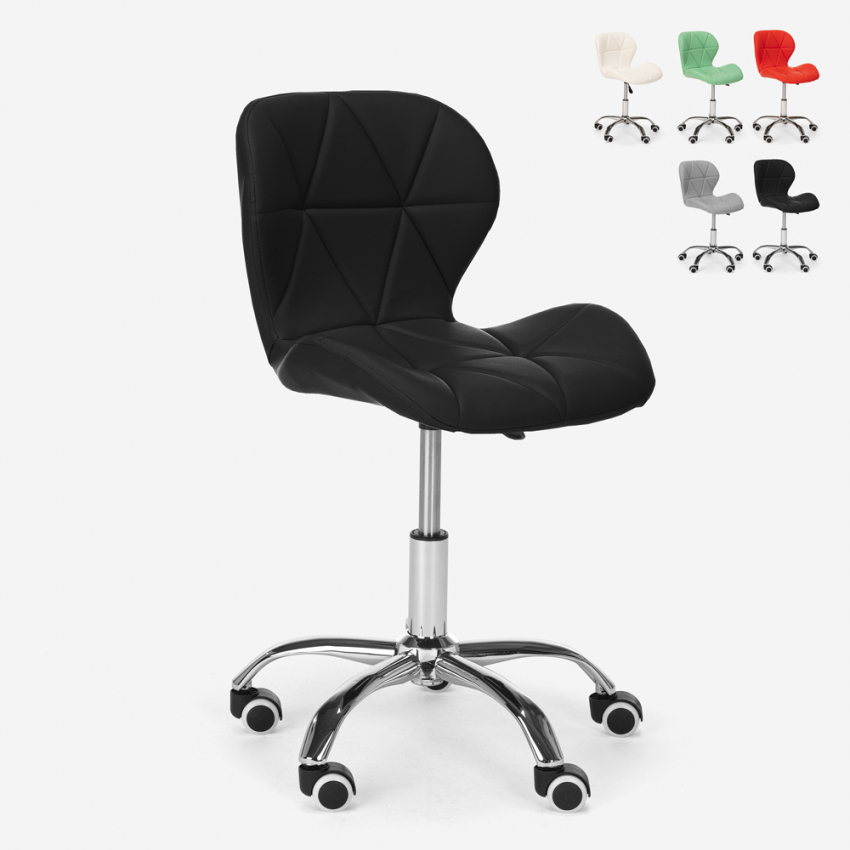 Design-Drehhocker Stuhl Büro höhenverstellbar Räder Ratal Angebot