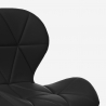 Design-Drehhocker Stuhl Büro höhenverstellbar Räder Ratal 