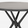 runder Tisch 80cm aus Polypropylen für Garten Küche Bar Restaurant Gang 80 Auswahl