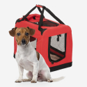 Katzen- und Hundetrage klein 58x40x44,5cm faltbar Stoff Oliver M 
