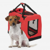 Katzen- und Hundetrage klein 58x40x44,5cm faltbar Stoff Oliver M 