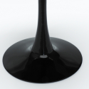 Tischset Rund 100cm 4 moderne Tulip Stühle im skandinavischen Stil Ross