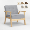 Vintage Skandinavischen Retro-Design Holzsessel mit Hage Armlehnen Verkauf