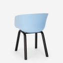 Set 2 Stühle Design beige quadratischer Tisch 70x70cm modern Navan Kosten