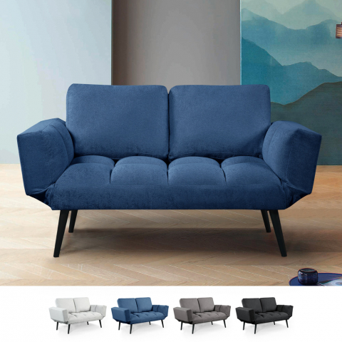 3-Sitzer Sofa Bett Stoff modernes Design Wohnzimmer Büro Crinitus Aktion