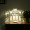 Modernes Design Tischlampe transparentes Home Restaurant Crystal