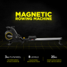 Platzsparendes klappbares Magnet-Rudergerät 8 Widerstandsstufen Thunder Angebot