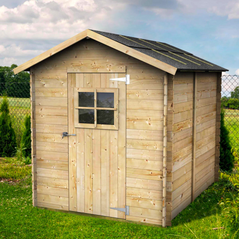 Garten-Holzbox für Gartengeräte Gaeta 178x218 Aktion