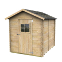 Garten-Holzbox für Gartengeräte Gaeta 178x218 Angebot