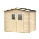Gartengerätehaus aus Holz Doppeltür Hobby 248x198 Angebot