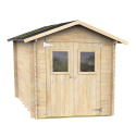 Gartenhaus mit Doppeltür aus Holz für Werkzeuge Roby 198x198 Angebot
