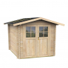 Holz-Gartenhaus mit Doppeltür Opera 215x180 Angebot