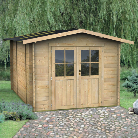 Gartenhaus Holzgerätebox Opera 254x276 Aktion