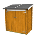 Anlehnhaus Holzgerätehaus für Gartenwerkzeuge Ambrogio 155x85 Sunset Angebot