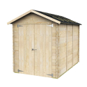 Werkzeugbox und Gartenhaus aus naturbelassenem Holz Fiamma 178x273 Angebot