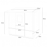 Gartenhaus aus Holz Geräteschuppen Vaniglia 207x102 Sales
