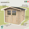 Holzgerätehaus Gartenbox Opera 215x249 Verkauf