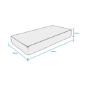 Kinder-Matratze Waterfoam Orthopädisch 16 cm 70x140 Easy Comfort Modell