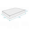 Doppelmatratze 160x190 Memory Foam 16 cm orthopädisch anatomisch Easy Comfort M Eigenschaften