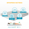 Memory Foam Matratzendoppelbett anatomisch orthopädisch 16 cm 160x200 Easy Comfort M Angebot