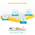 Orthopädische Matratze 160x200 Memory Foam 23 cm anatomisch Komfort M Rabatte