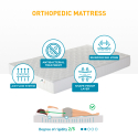 Orthopädische Waterfoam Matratze 18 cm, 120x190, Super Top - 1,5 Plätze Angebot