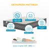 Matratze 1,5 Plätze Memory Foam 28 cm orthopädisch anatomisch 120x190 Royal Top M Rabatte