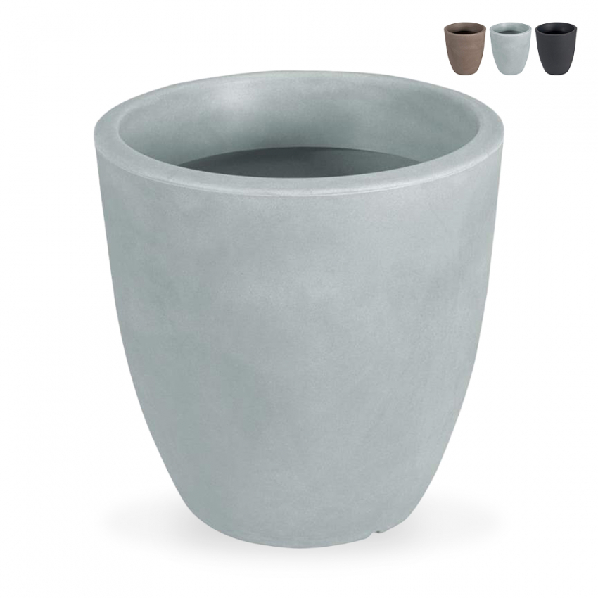 Hoher runder Pflanzkübel Ø 60cm für Garten, Terrasse, Balkon Orione Angebot Hoher runder Pflanzkübel Ø 60cm für Garten, Terrasse, Balkon Orione Angebot