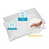 Dream Double - Paar Memory Fill Kissen mit Baumwollbezug Angebot