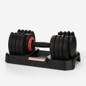 Paar Hanteln 2 x 25 kg Fitnessstudio Fitness Gewicht einstellbar Last Oonda Verkauf