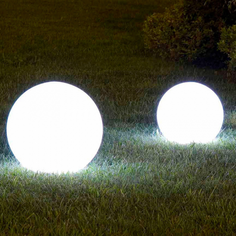 LED Kugel Design Lampe Ø 40cm für Außen Garten Bar Restaurant Sirio Aktion