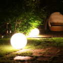 LED Kugel Design Lampe Ø 40cm für Außen Garten Bar Restaurant Sirio Sales