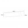 Infrarot-Heizstrahler Wandmontage Radiator 2000W Innen/Außen Skals Katalog