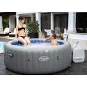 Aufblasbarer Whirlpool rund 216x80cm Bestway Lay-Z SPA Santorini Hydrojet Pro 7 Personen 60075 Angebot