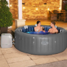 Aufblasbarer Whirlpool rund 216x80cm Bestway Lay-Z SPA Santorini Hydrojet Pro 7 Personen 60075 Auswahl
