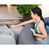 Aufblasbarer Whirlpool rund 216x80cm Bestway Lay-Z SPA Santorini Hydrojet Pro 7 Personen 60075 Eigenschaften