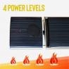 Infrarotheizstrahler ohne Lichtemissionen 1800W Bluetooth Lautsprecher Spaik Pro Katalog