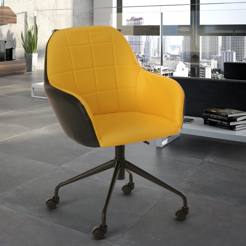 Stuhl Modernes Design Gepolstert Drehbar  Büro Verstellbare Höhe Narew