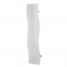 Weiß glänzender Wandgarderobe Design für Flur & Wohnzimmer Onda Hang Angebot