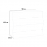 Kommode Schlafzimmer 100cm Design 4 Schubladen Hochglanz Weiß Onda Draw Katalog