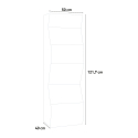 Design-Kommode Schlafzimmer mit 6 Schubladen Weiß Onda Septet Katalog