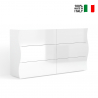 Moderne 6-Schubladen-Kommode Weiß Onda Sideboard für Schlafzimmer Verkauf