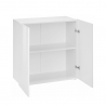 Weißer Mehrzweck-Holzschrank 2 Türen für Bad & Küche Onda Double Sales