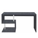 Design-Schreibtisch Büro Studio modern 140x60cm Anthrazit Esse 2 Report Angebot
